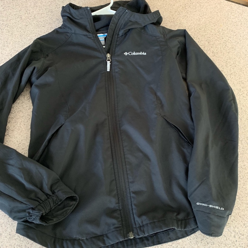 Columbia black omnishield kids size large 14-16